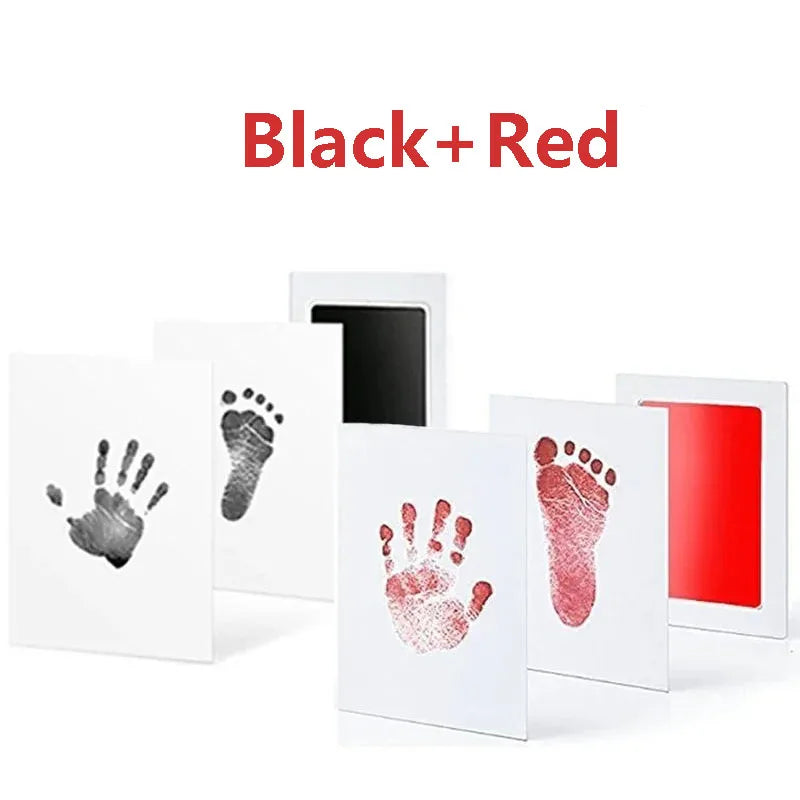 Hand- och Fotavtryck Ink Pads – 2/4-pack Toxinfria Set