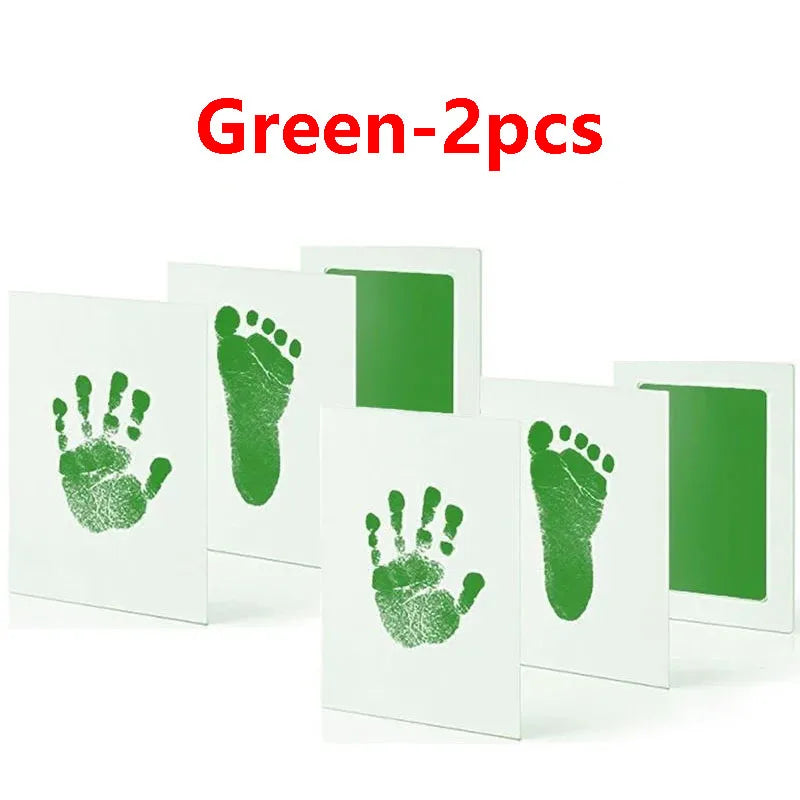 Hand- och Fotavtryck Ink Pads – 2/4-pack Toxinfria Set