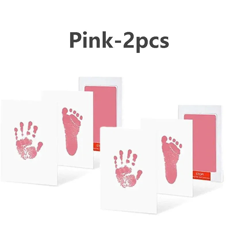 Hand- och Fotavtryck Ink Pads – 2/4-pack Toxinfria Set
