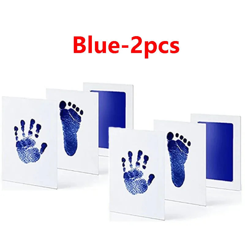 Hand- och Fotavtryck Ink Pads – 2/4-pack Toxinfria Set