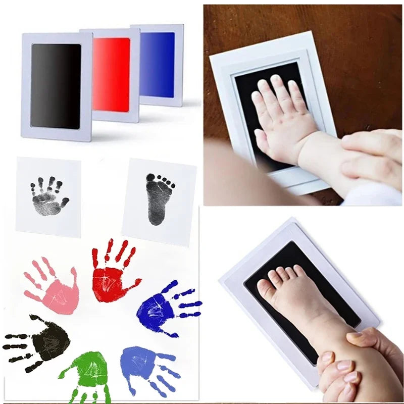 Hand- och Fotavtryck Ink Pads – 2/4-pack Toxinfria Set