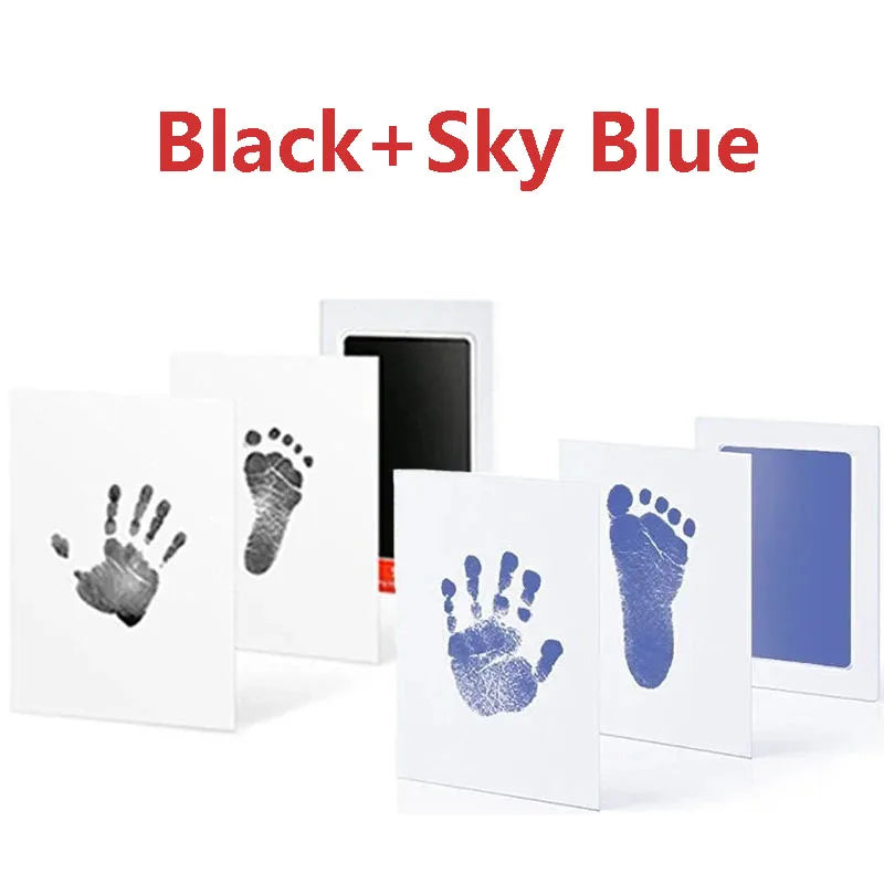 Hand- och Fotavtryck Ink Pads – 2/4-pack Toxinfria Set