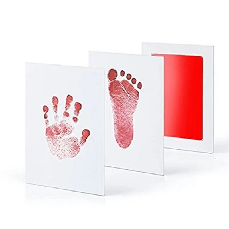 Hand- och Fotavtryck Ink Pads – 2/4-pack Toxinfria Set