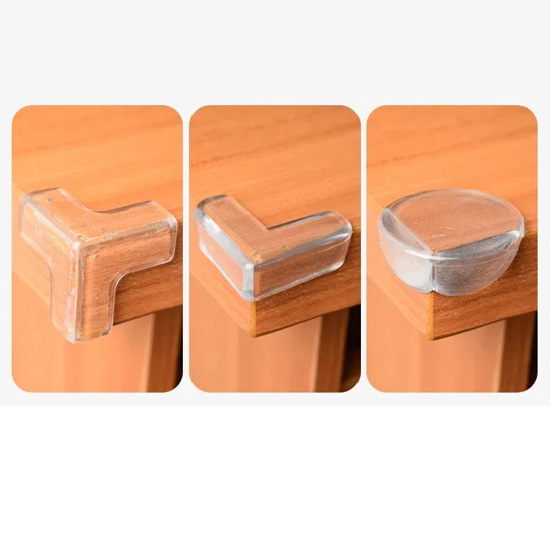 Hörnskydd i Silikon – 4/10-pack Kantskydd för Barn
