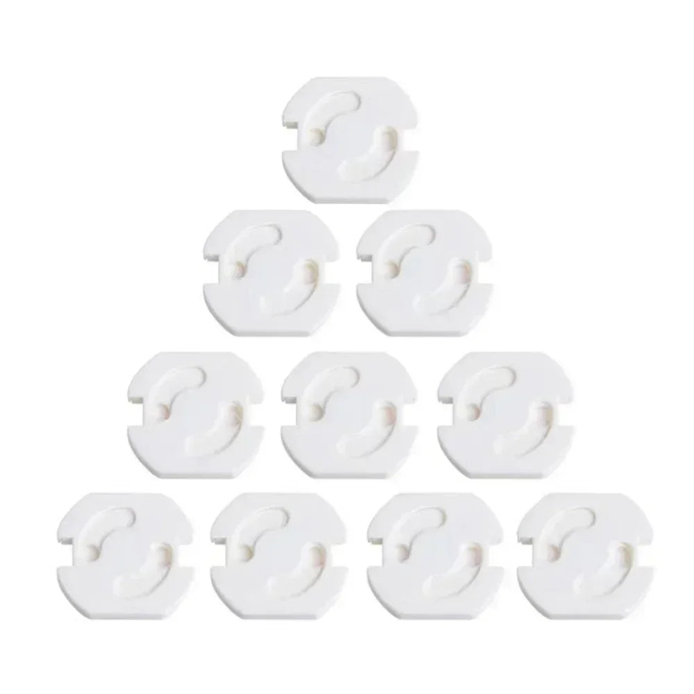 Elsäkerhetsplugg för Barn – 1/10-pack Uttagsskydd